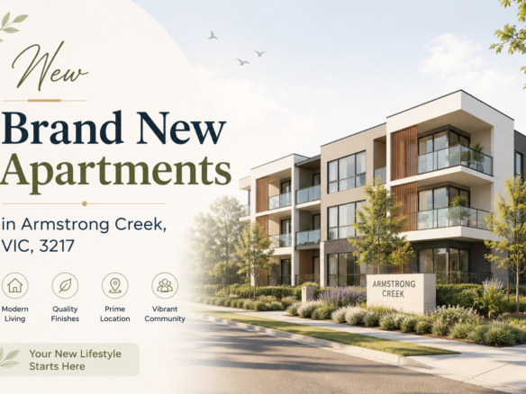 Brand New Apartments in Armstrong Creek, VIC, 3217