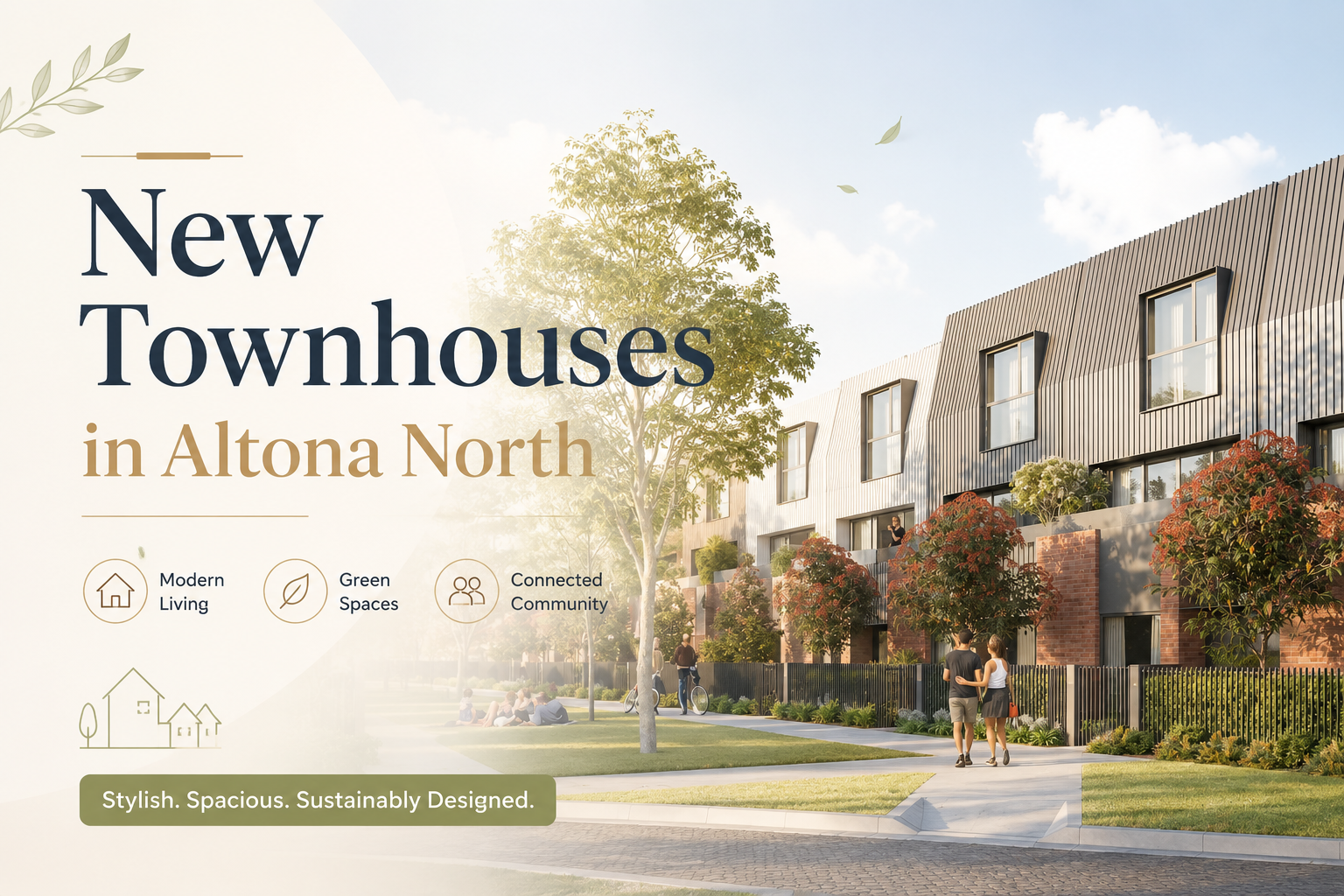 Brand New Townhouses in Altona North