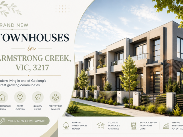 Brand New Townhouses in Armstrong Creek