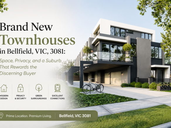 Brand New Townhouses in Bellfield