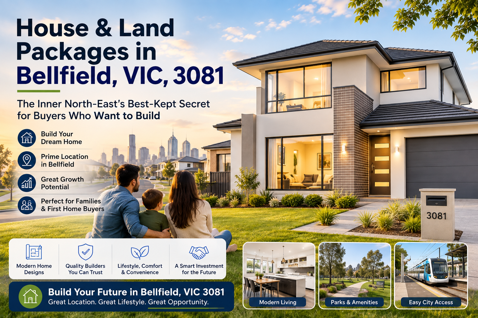 House & Land Packages in Bellfield, VIC, 3081: The Inner North-East's Best-Kept Secret for Buyers Who Want to Build