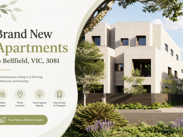 New Apartments in Bellfield, VIC, 3081