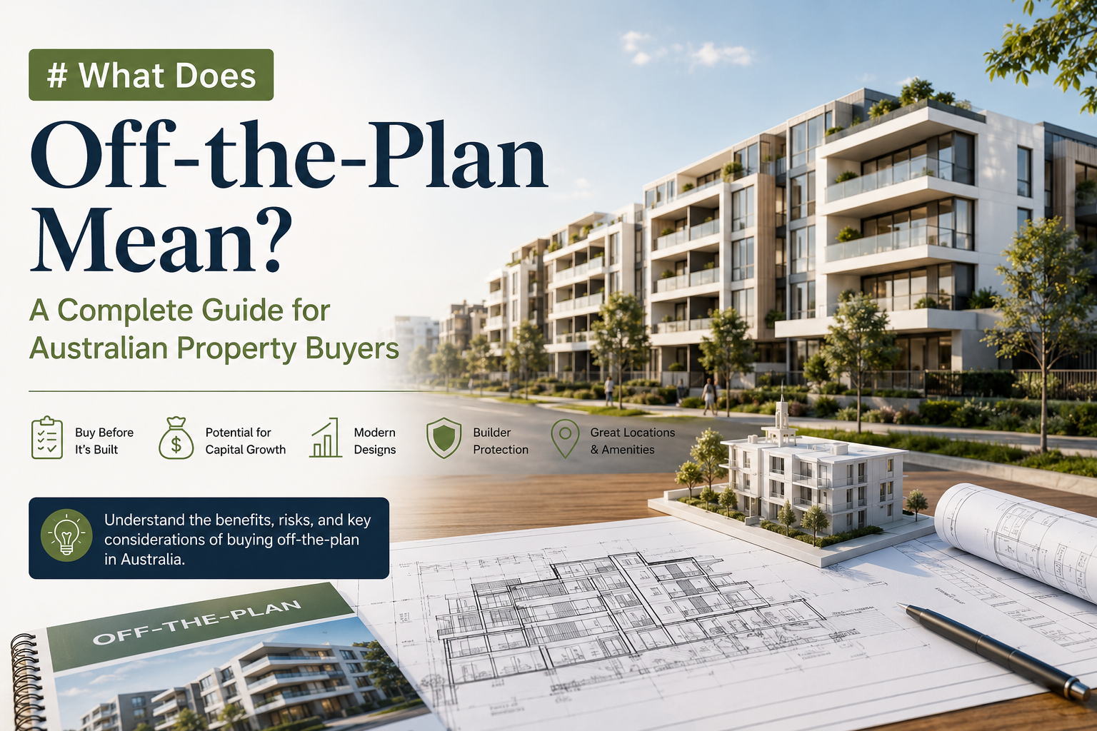 What Does Off-the-Plan Mean